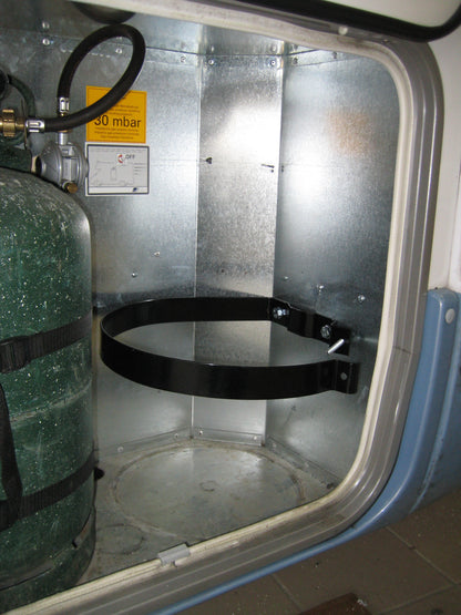 Sangle Inox pour bouteille GPL - Homologuée UTAC